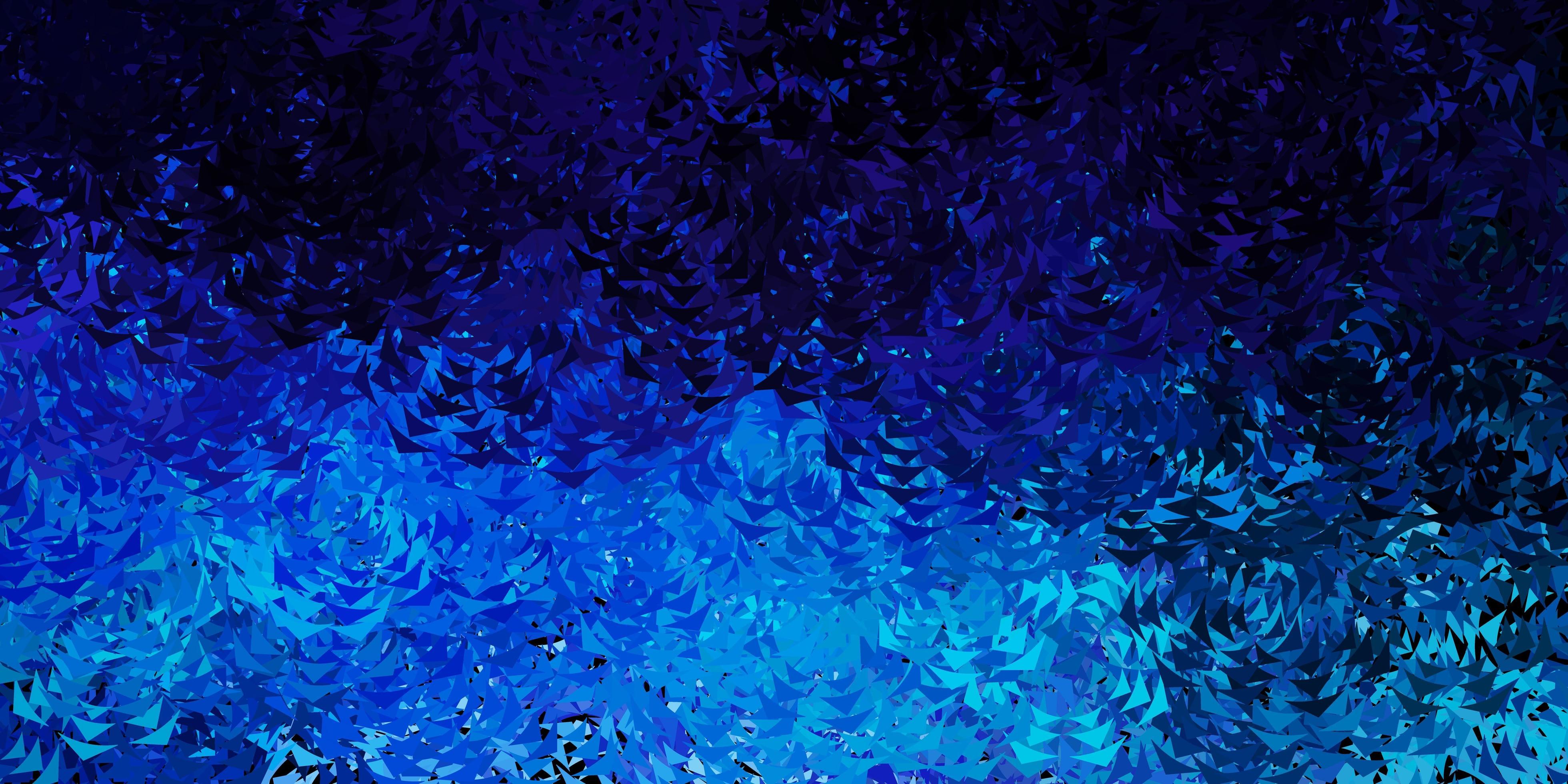 Light blue, green vector texture with triangular style. 2768556 Vector