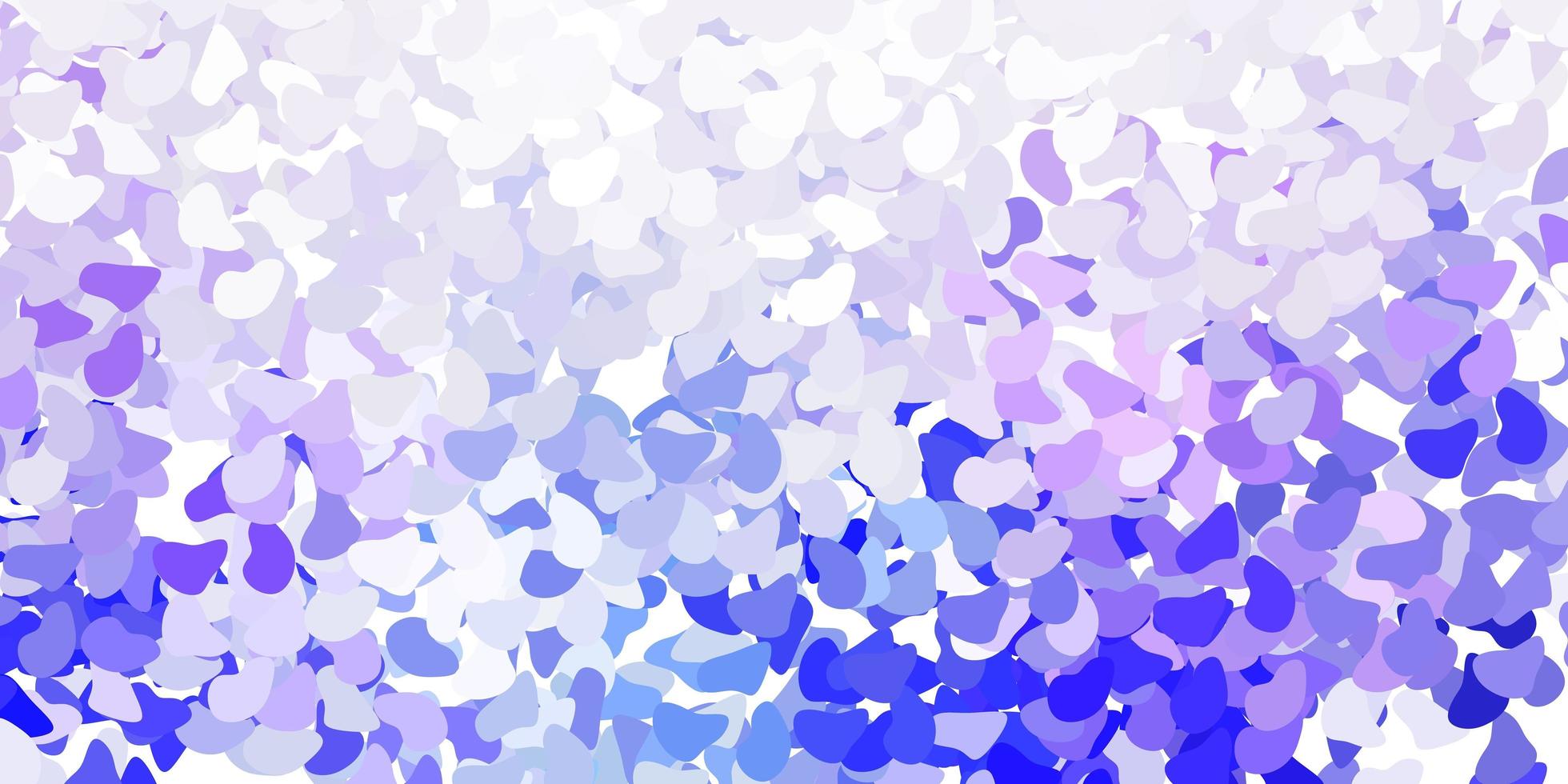 Light purple vector pattern with abstract shapes.