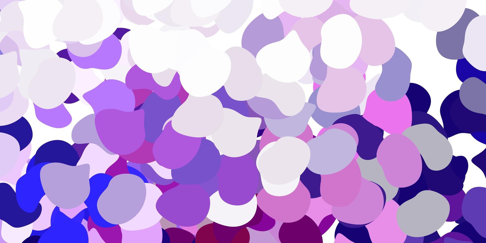 Light purple vector template with abstract forms.