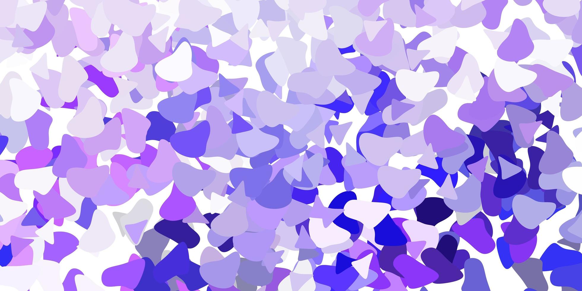 Light purple vector template with abstract forms.