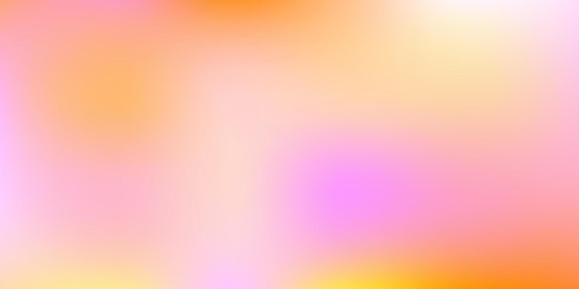 Light Pink, Yellow vector blur layout.