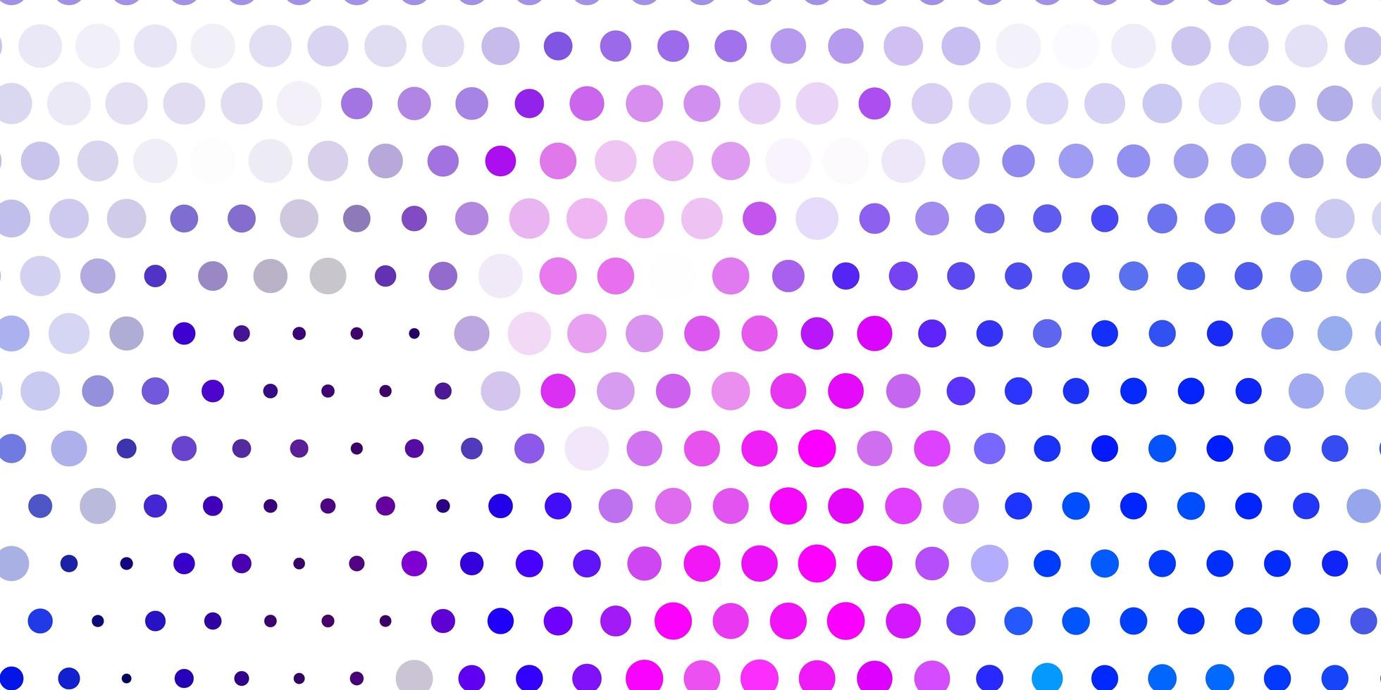 Light pink, blue vector texture with disks.