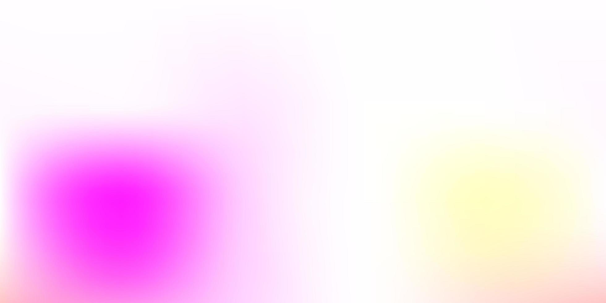 Light Pink, Yellow vector gradient blur layout.