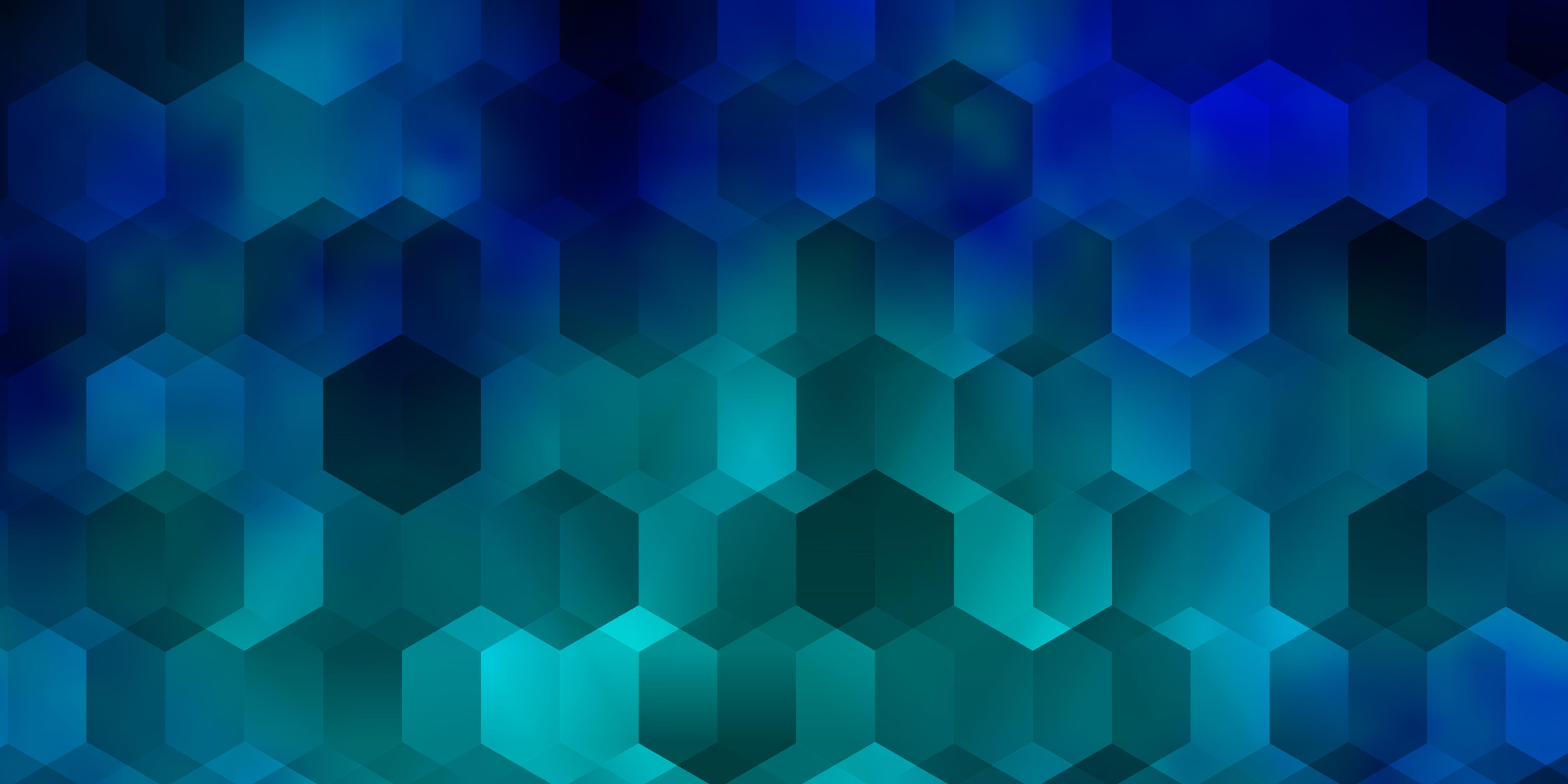 Dark BLUE vector background with hexagons. 2768936 Vector Art at Vecteezy