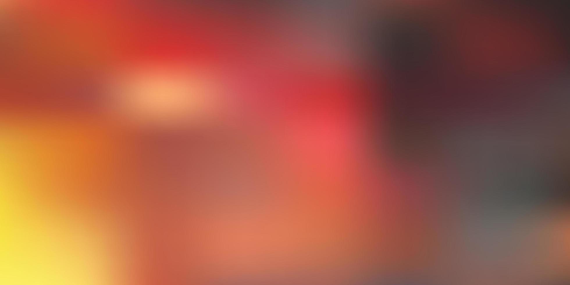 Dark yellow vector blur pattern.