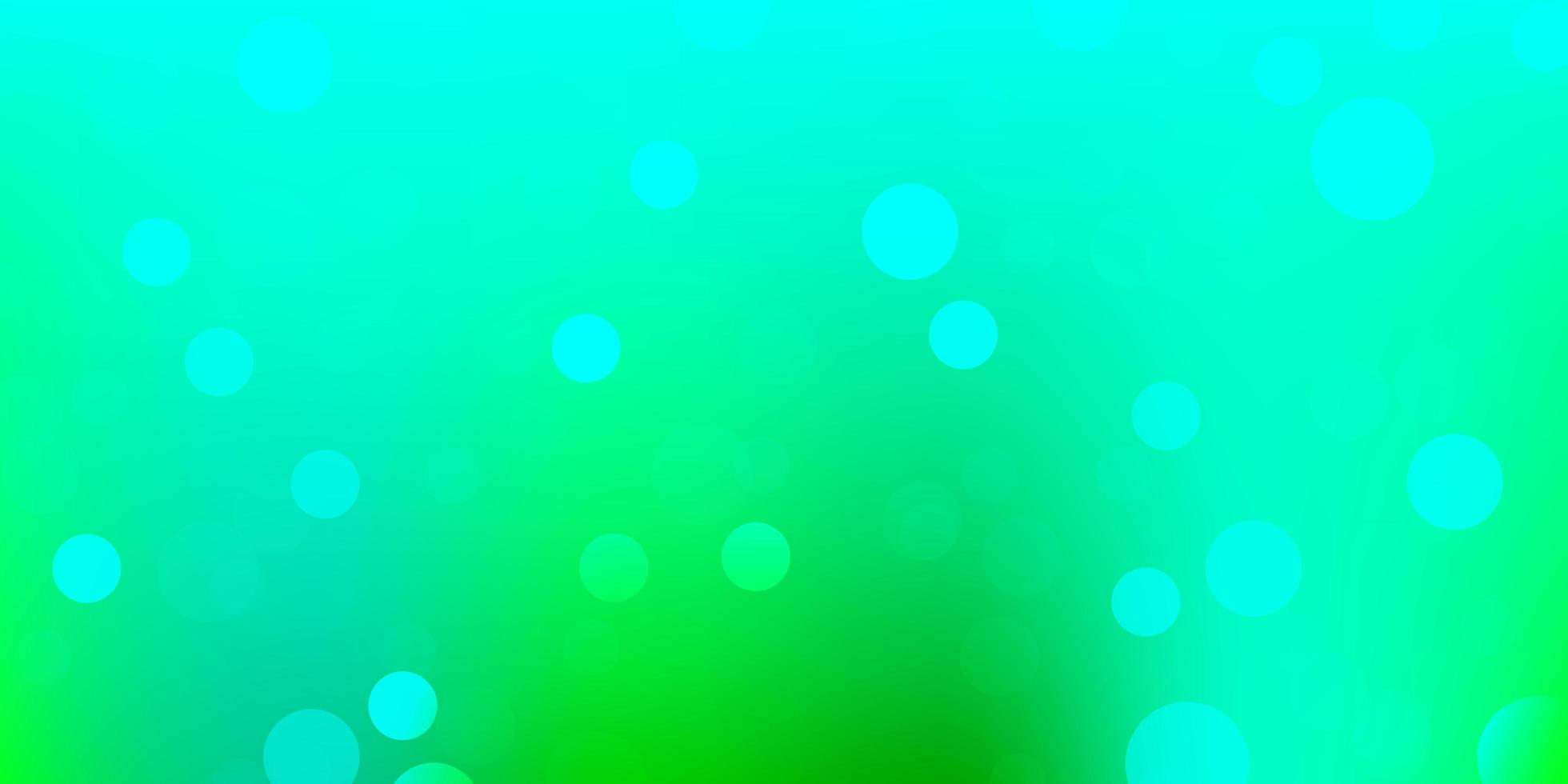 Light green vector backdrop with dots.