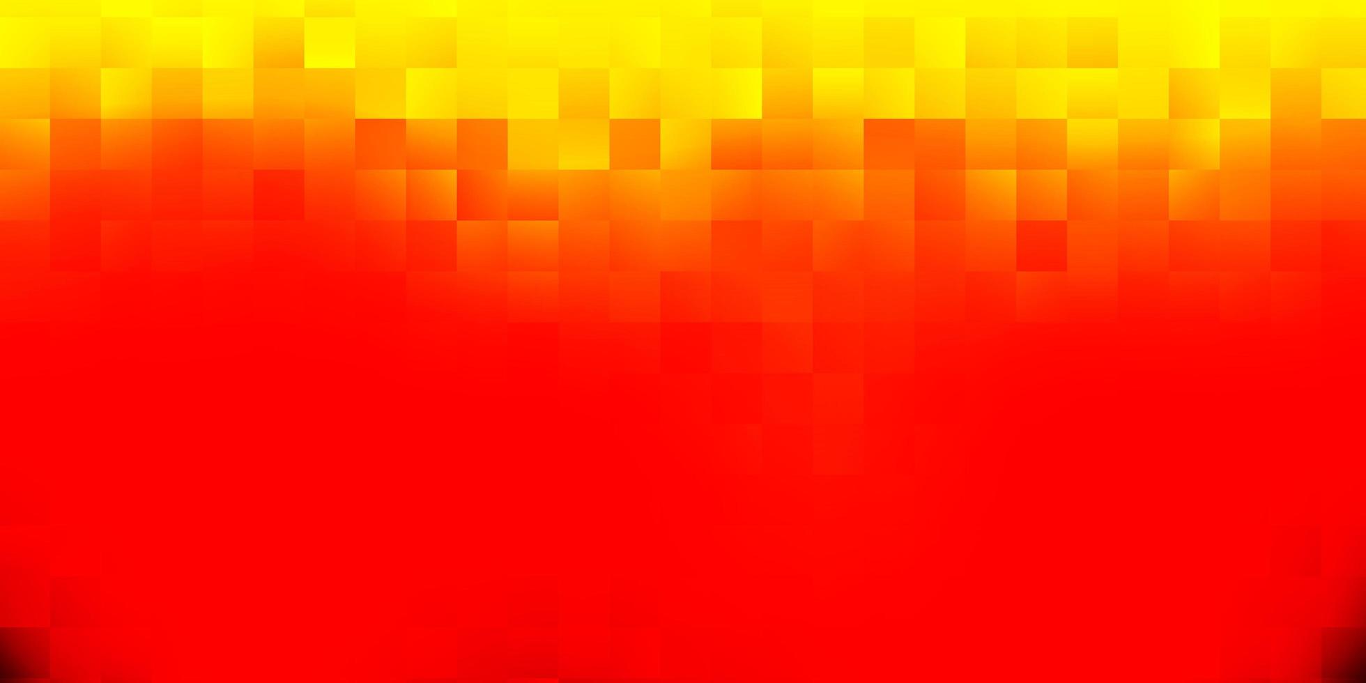 Light red, yellow vector background with random forms.