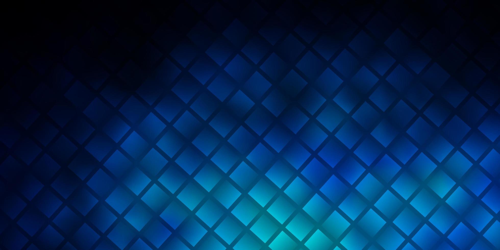 textura de vector azul oscuro en estilo rectangular.