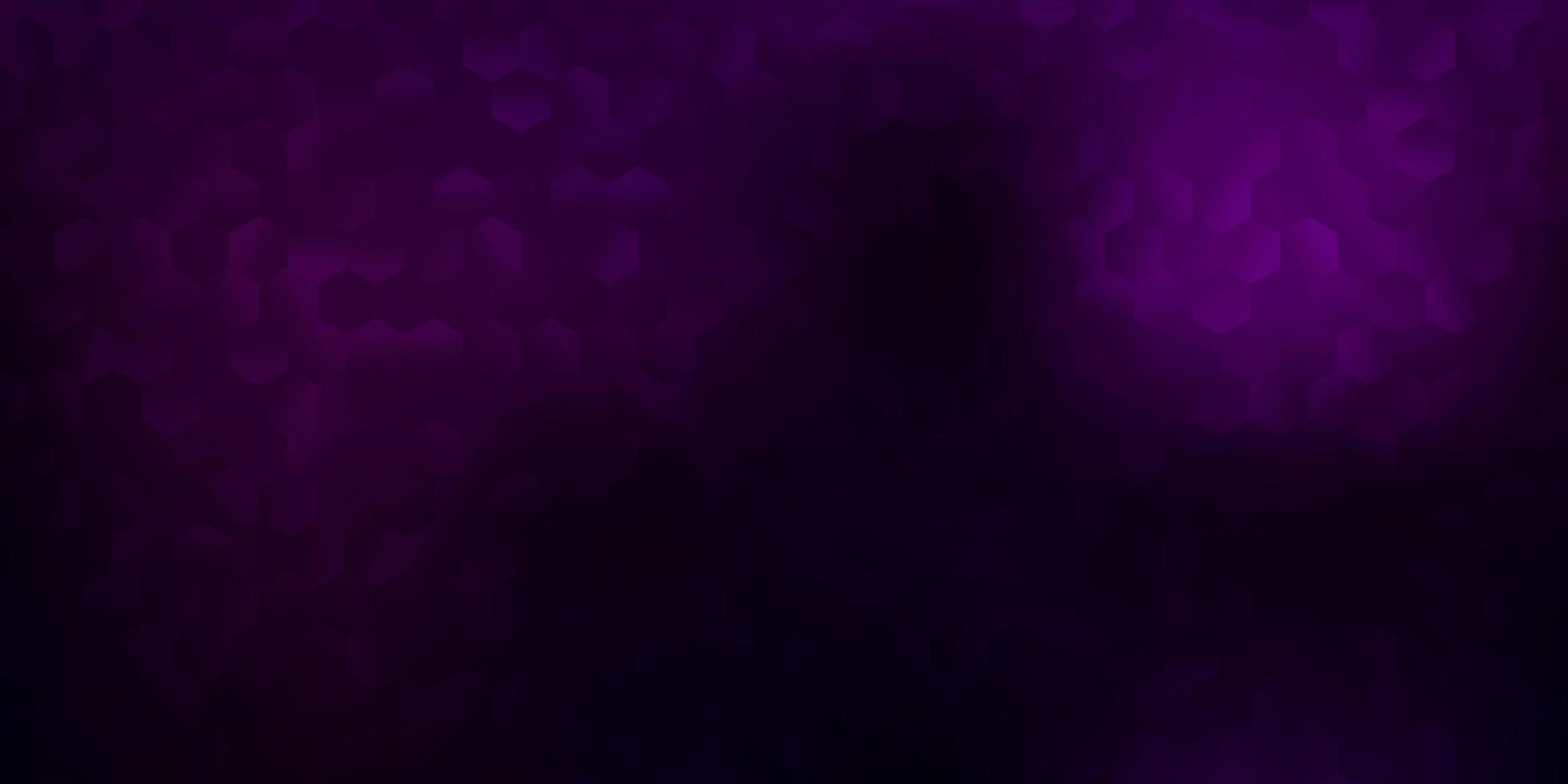 Dark purple vector background with random forms.