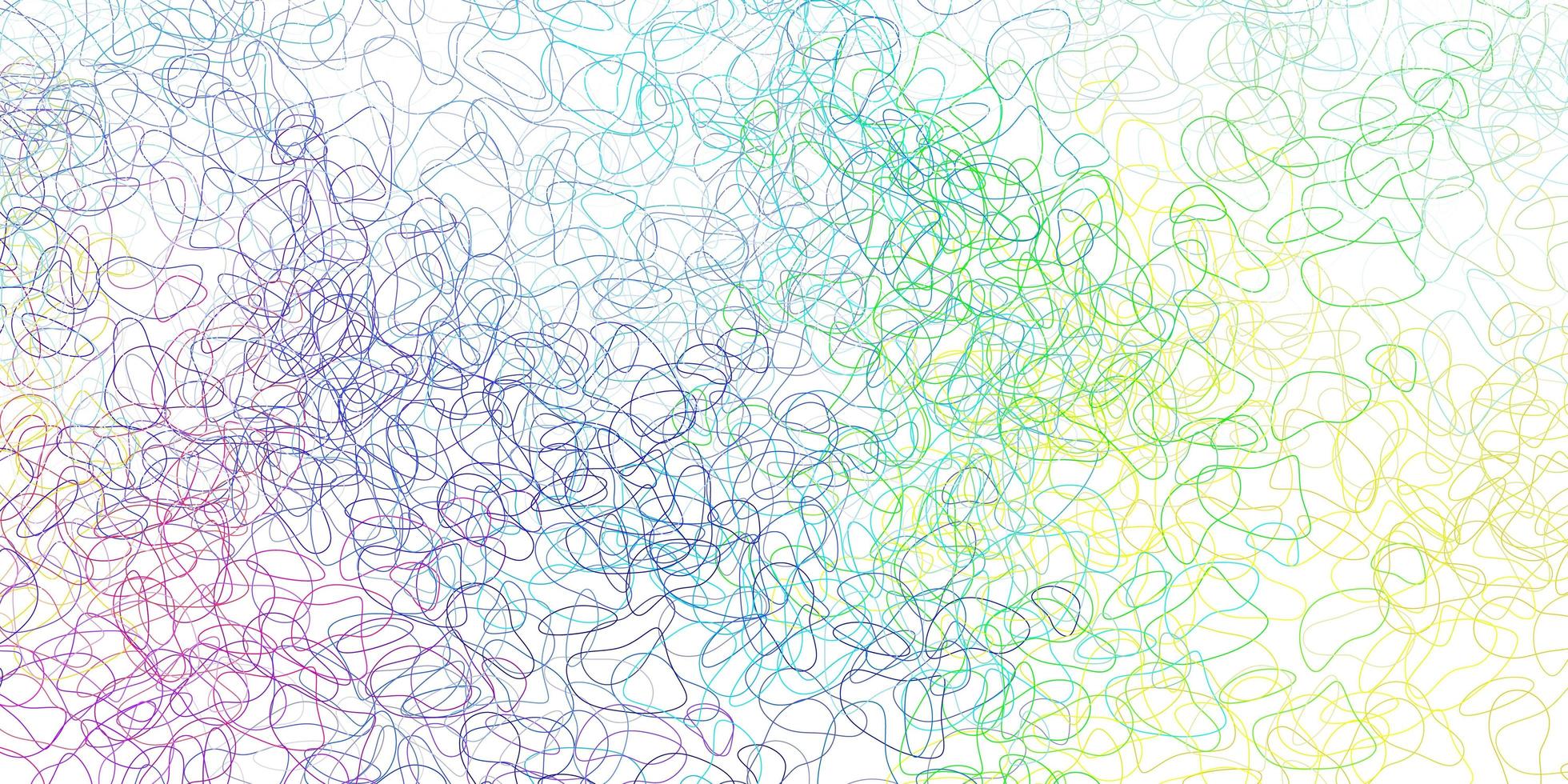 Light multicolor vector background with random forms.