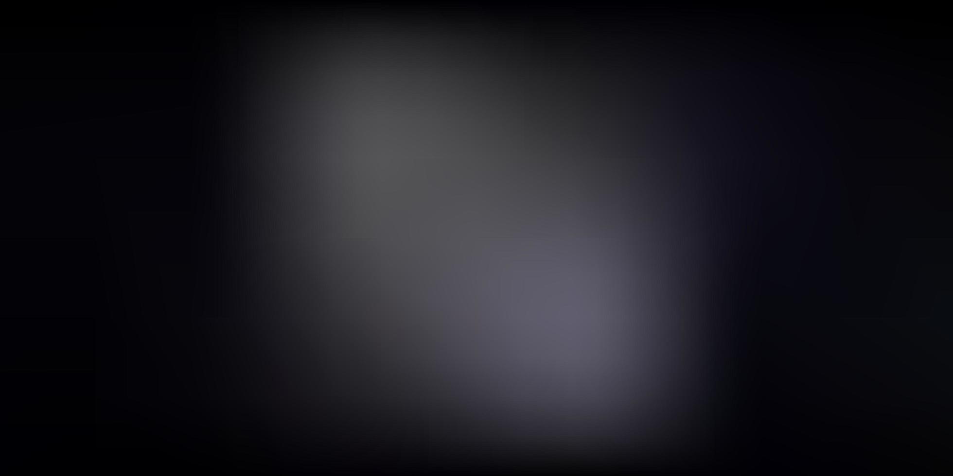 Dark Gray vector blurred texture.