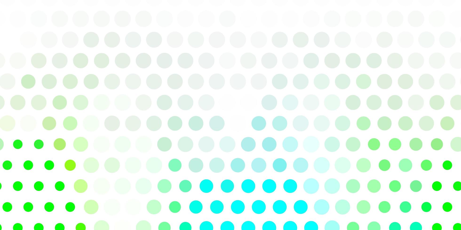 Light green vector pattern with spheres.