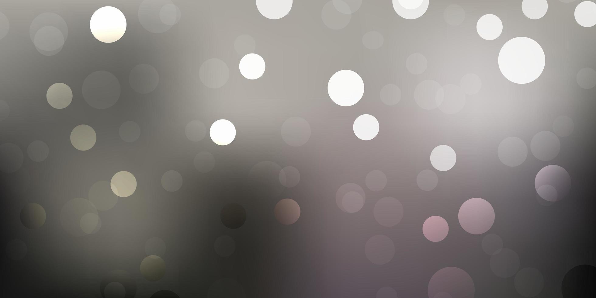 Light gray vector texture with disks.