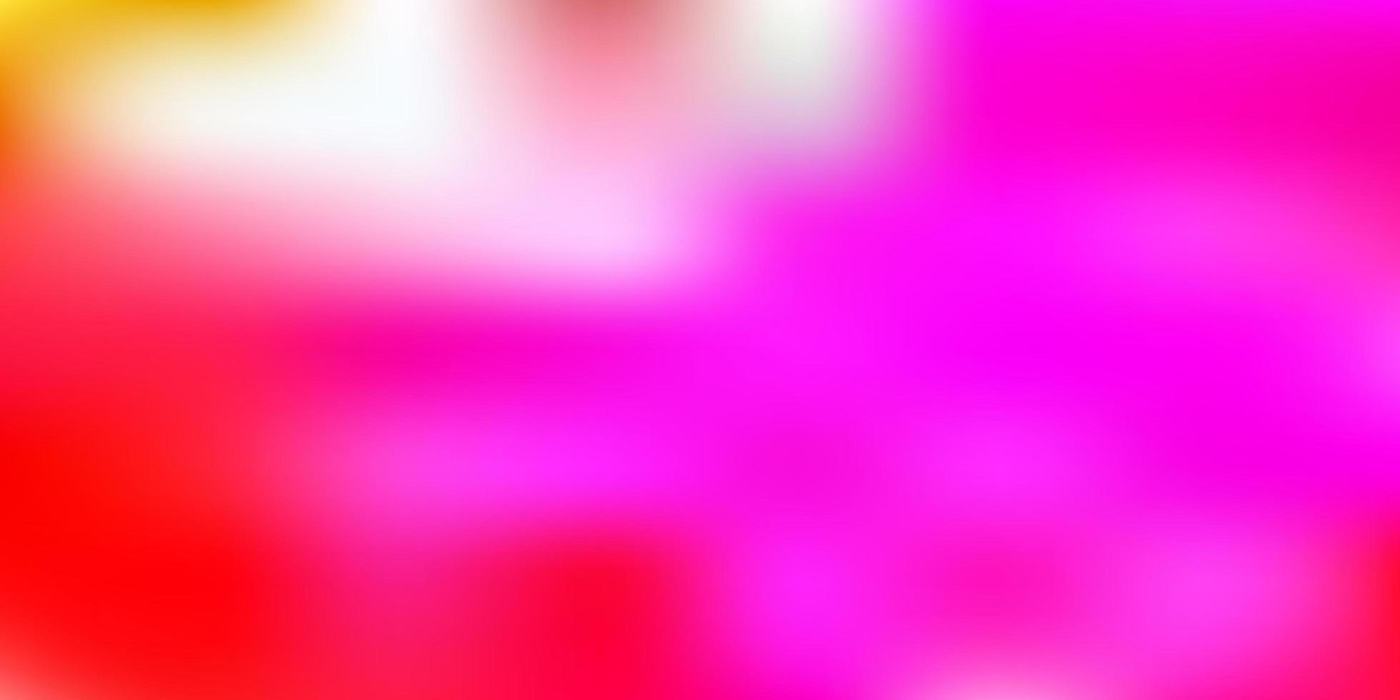 Light pink, yellow vector blur template.