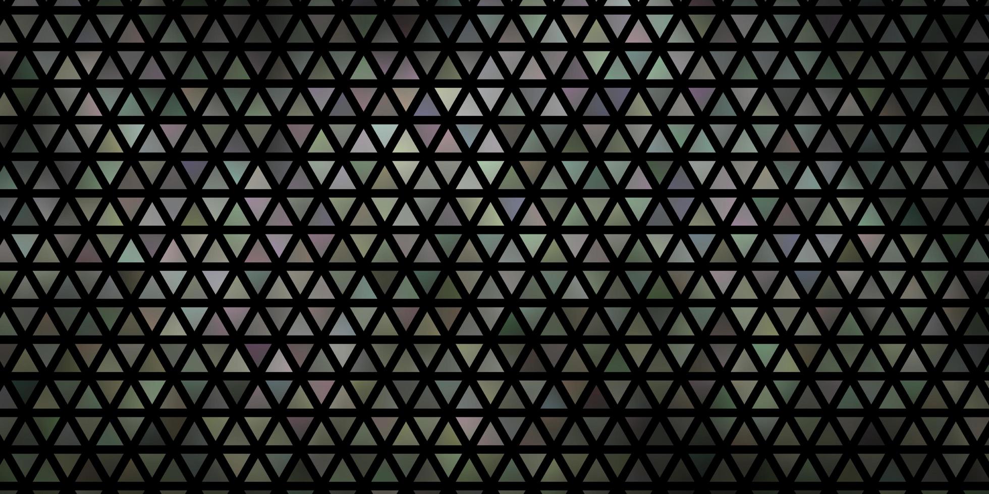Light Gray vector backdrop with lines, triangles.