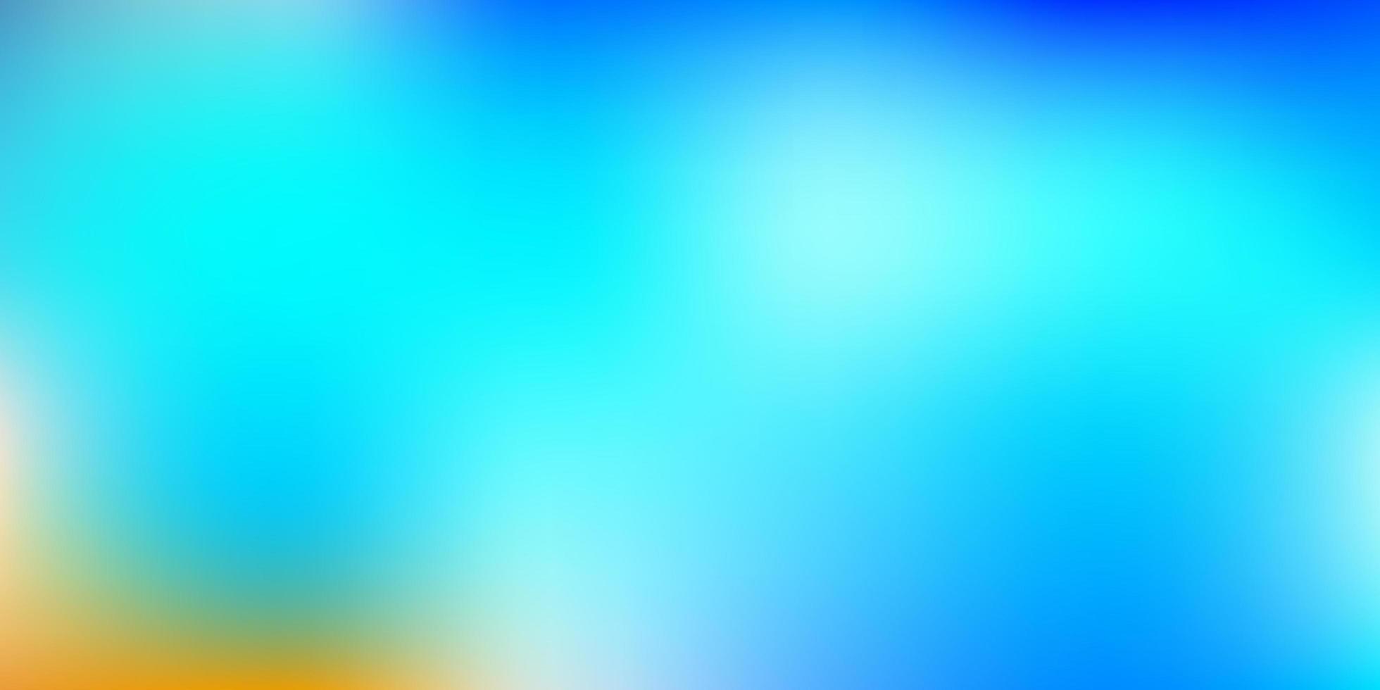 Light Blue, Yellow vector blur layout.