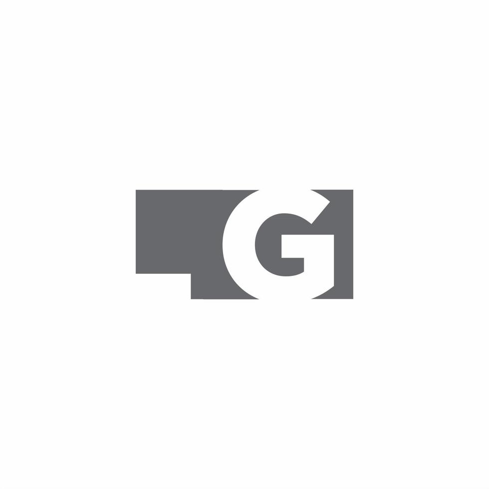 Lg Logo Monogram With Negative Space Style Design Template 2772093 Vector Art At Vecteezy