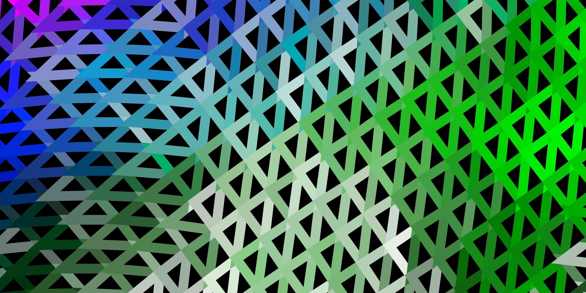 Light pink, green vector poly triangle template. 2772530 Vector Art at