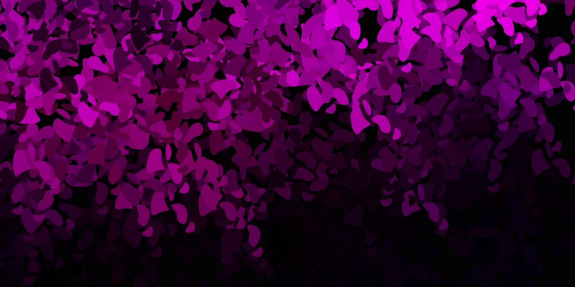 Dark pink vector template with abstract forms.