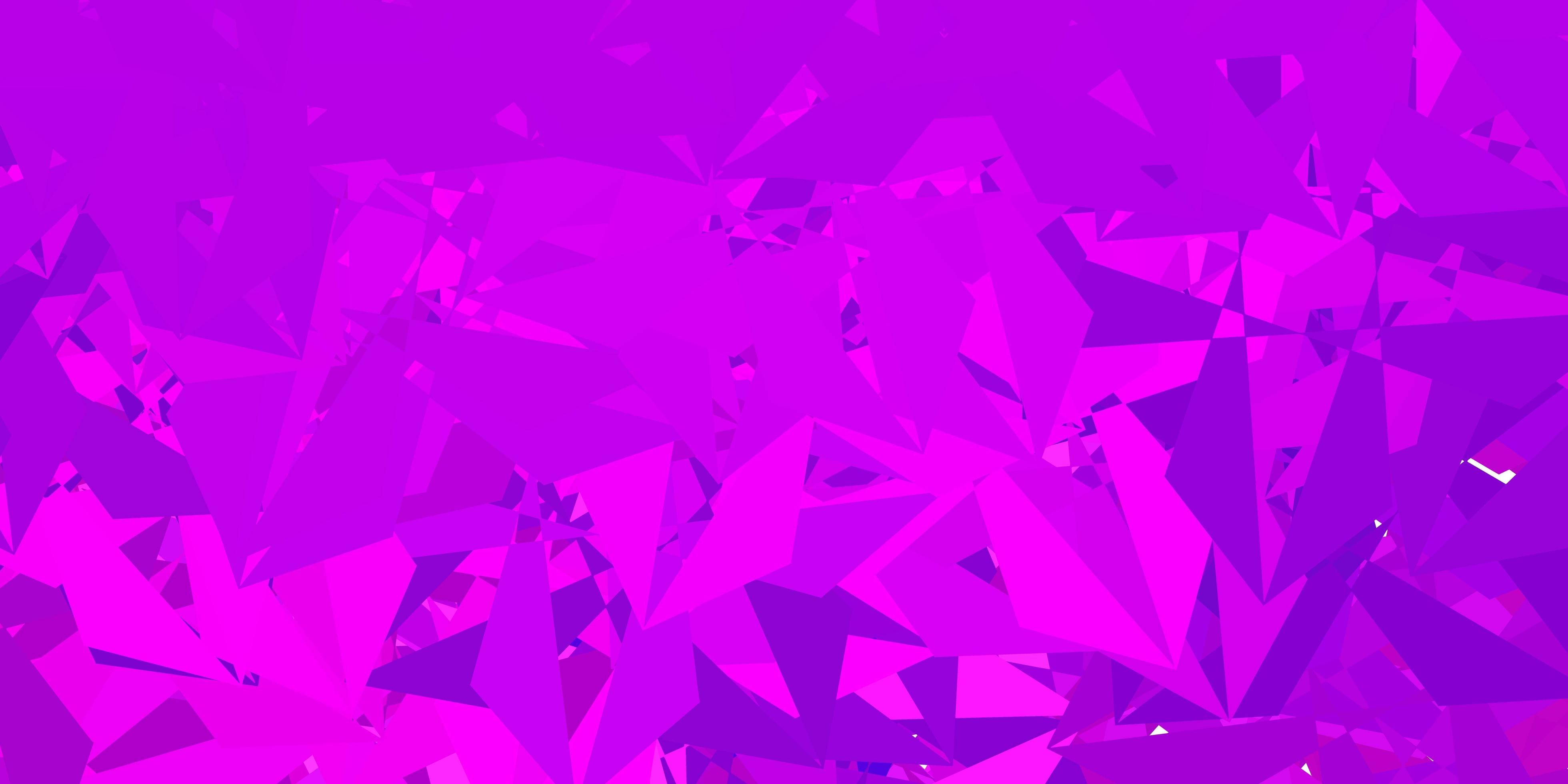 Light purple, pink vector gradient polygon layout. 2772780 Vector Art