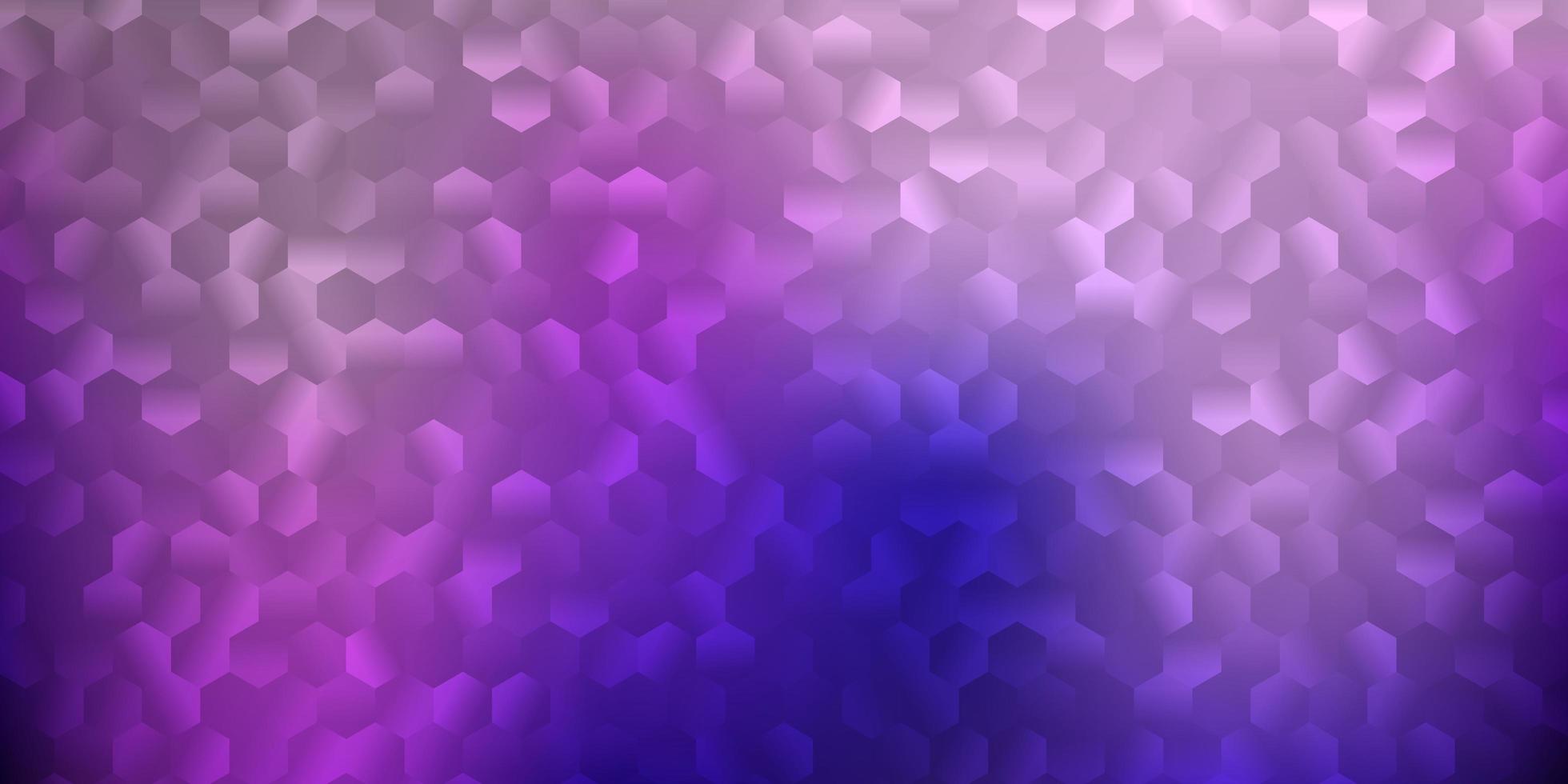 plantilla de vector de color púrpura claro con formas abstractas.