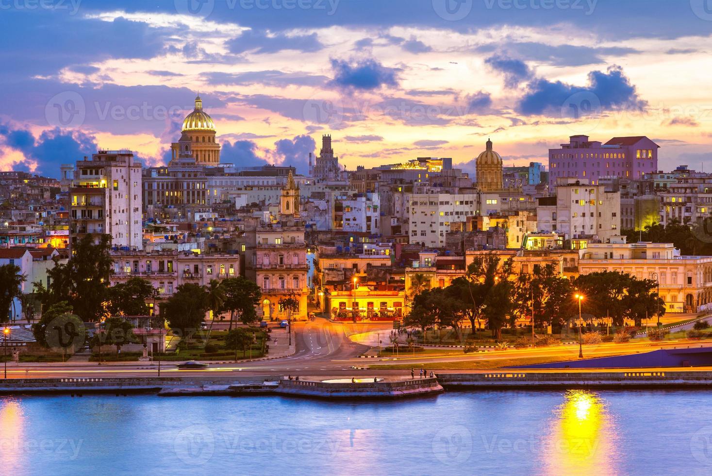 Skyline of Havana, the capital of Cuba photo