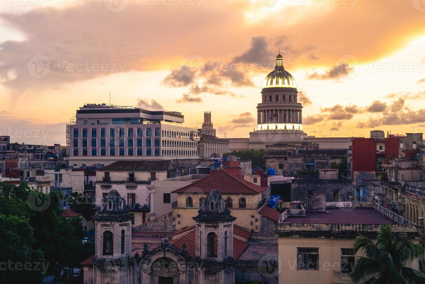 horizonte de la habana, la capital de cuba foto