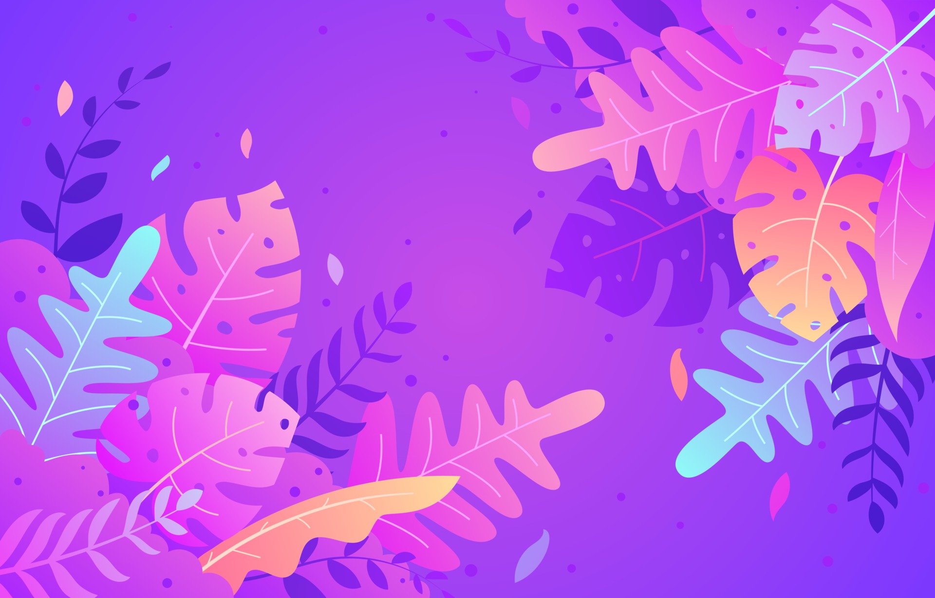 Gradient Calming Purple Tropical Background 2773419 Vector Art at Vecteezy