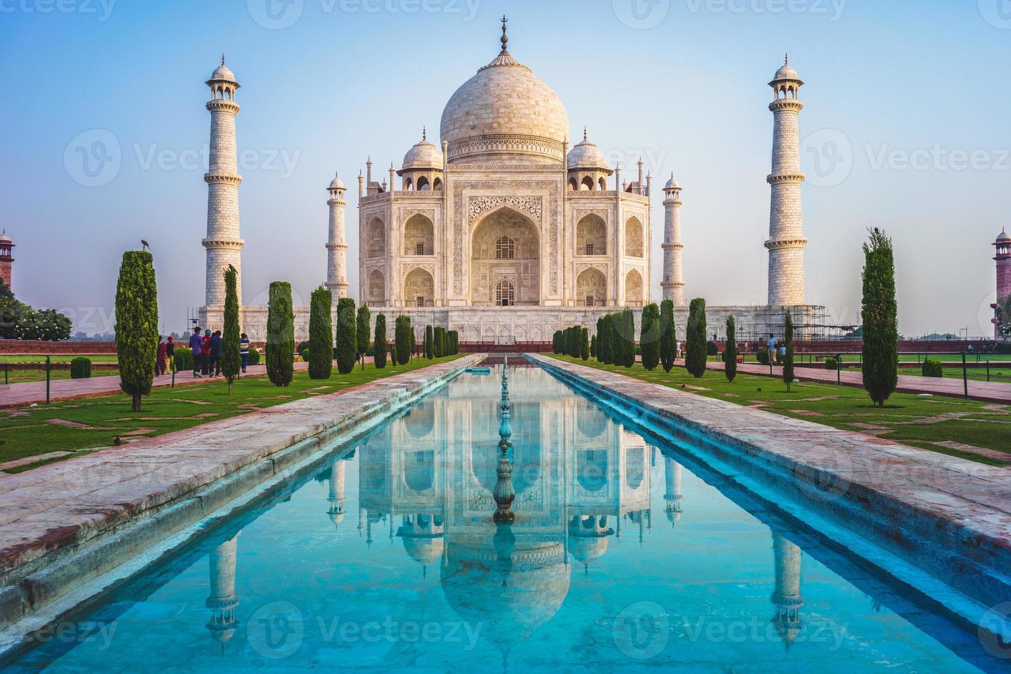 Taj Mahal en Agra, India foto