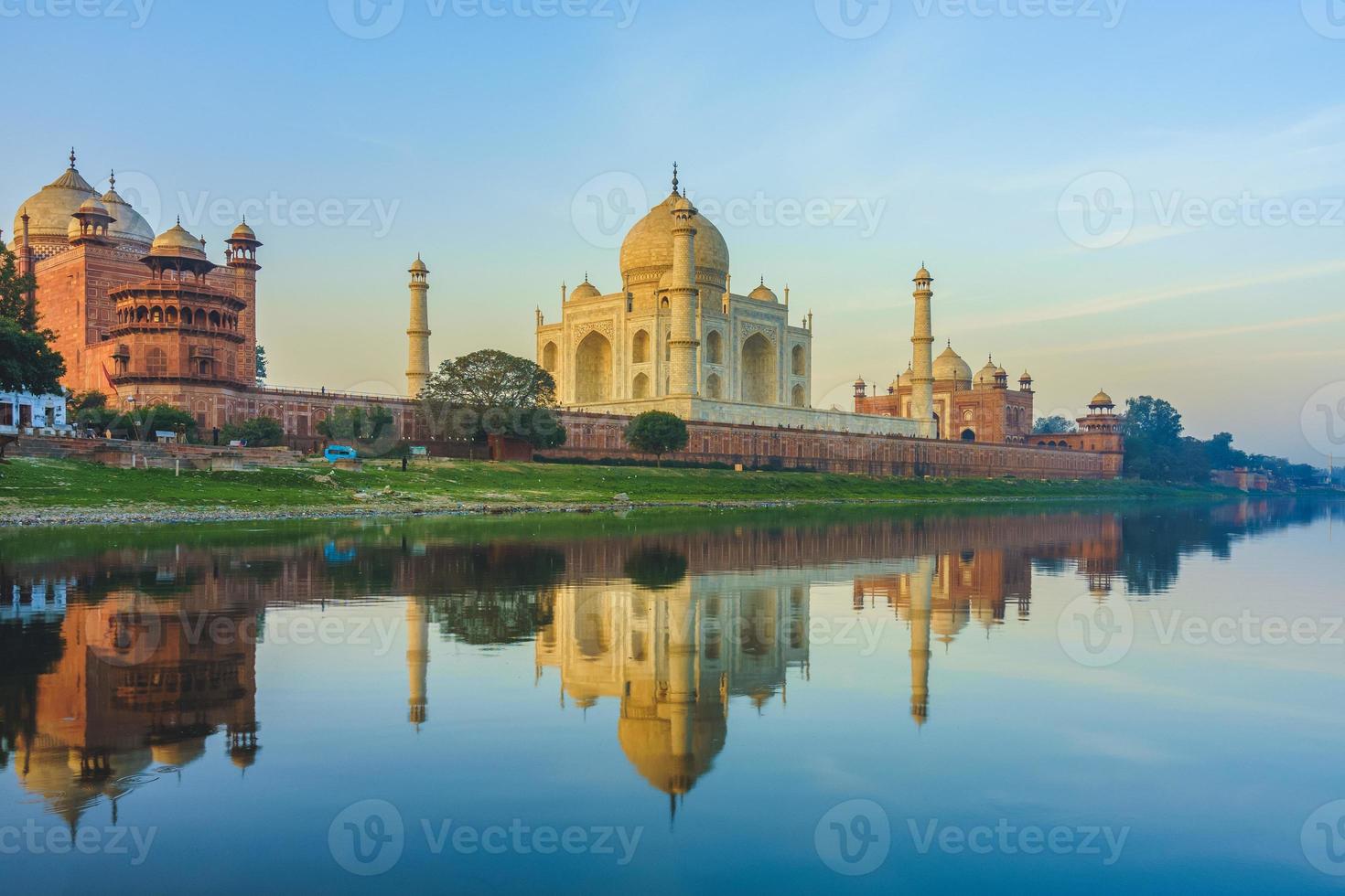 Taj Mahal en Agra, India foto