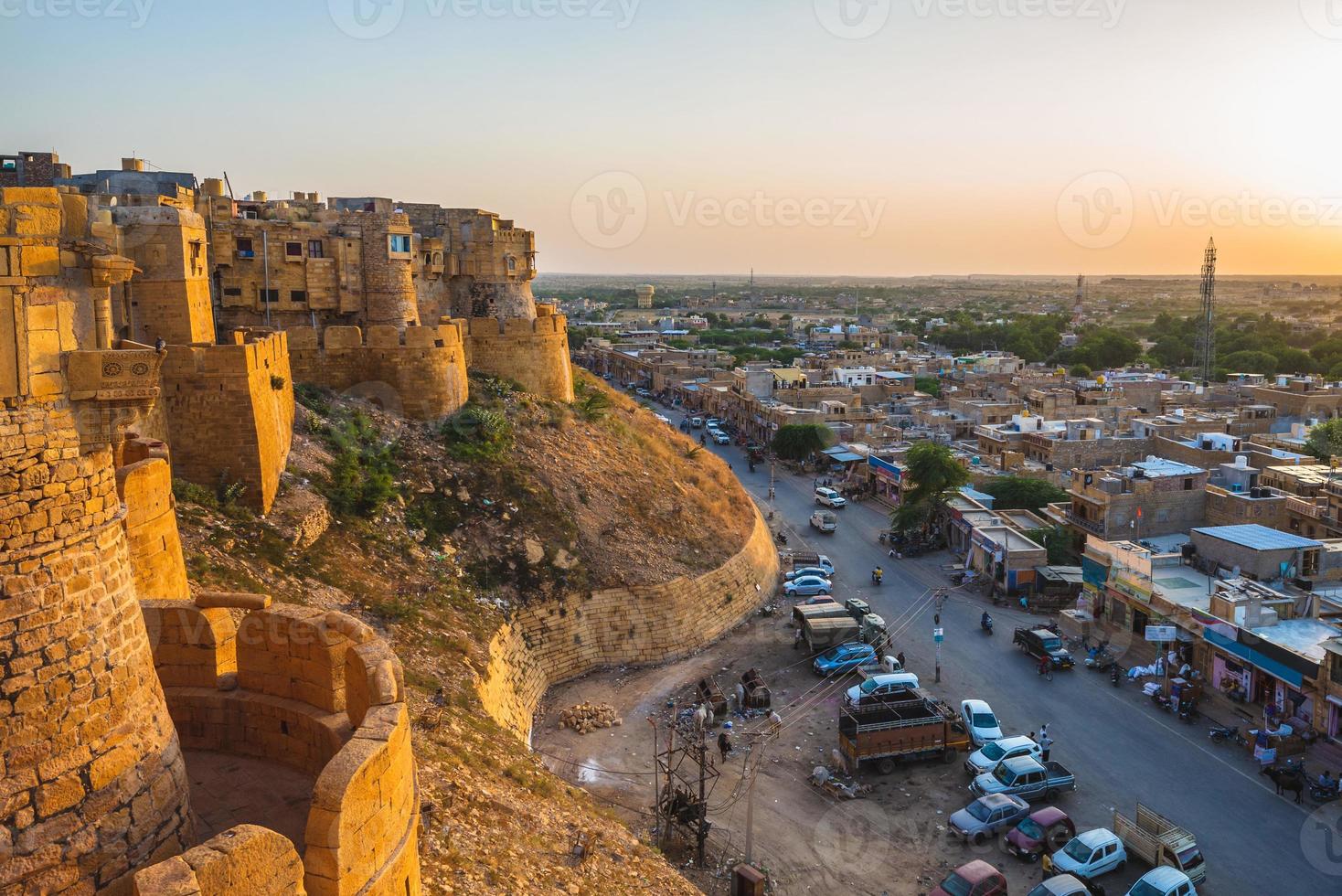 Jaisalmer Fort, Jaisalmer, Rajasthan, India; 24-Feb-2019; a panoramic view of the Jaisalmer Fort, Jaisalmer, Rajasthan, India Stock Photo | Adobe Stock
