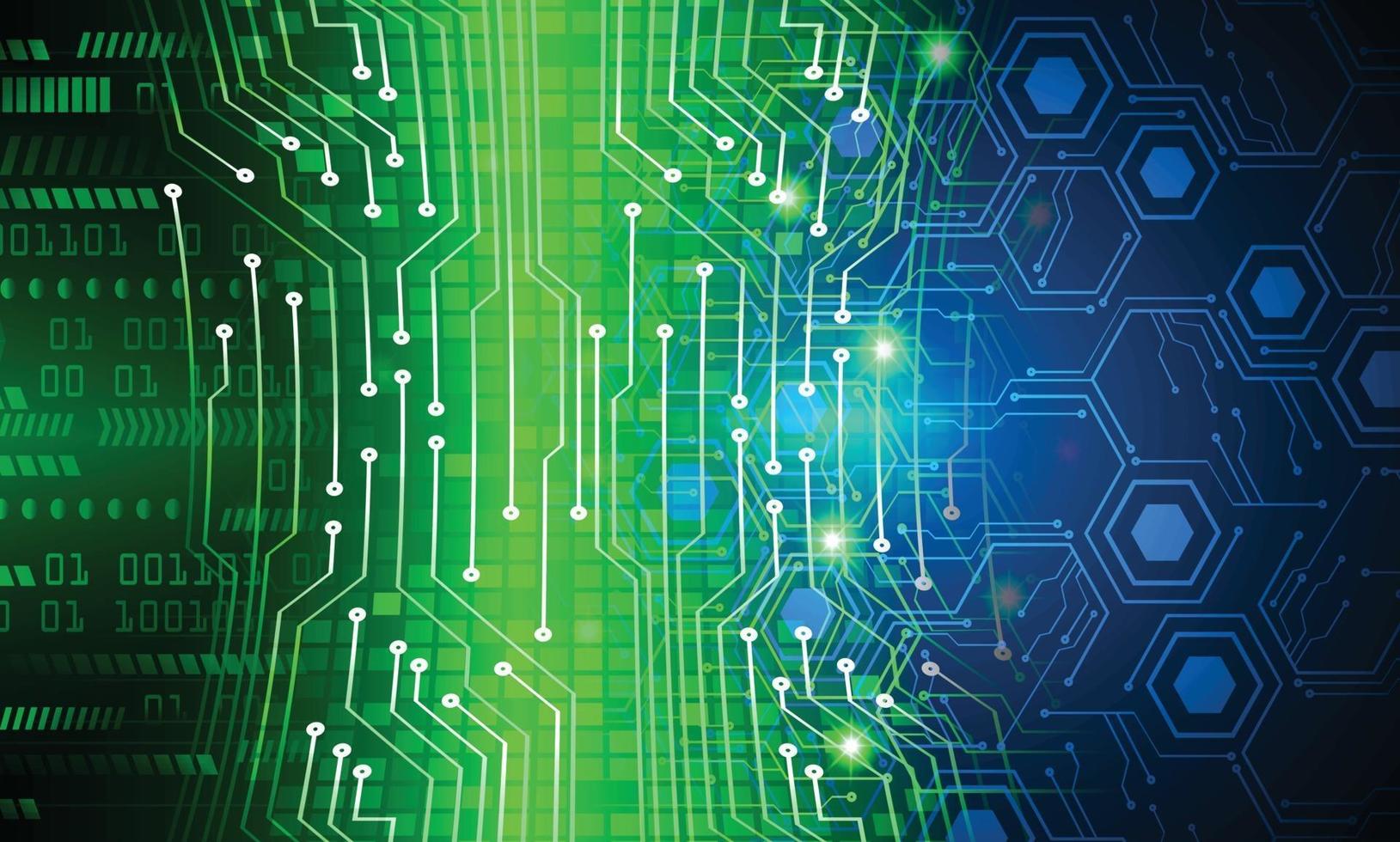 cyber circuit future technology concept background vector