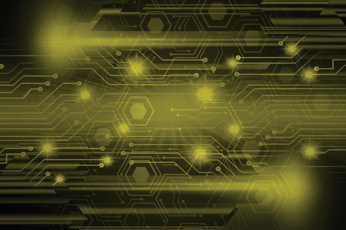 cyber circuit future technology concept background vector