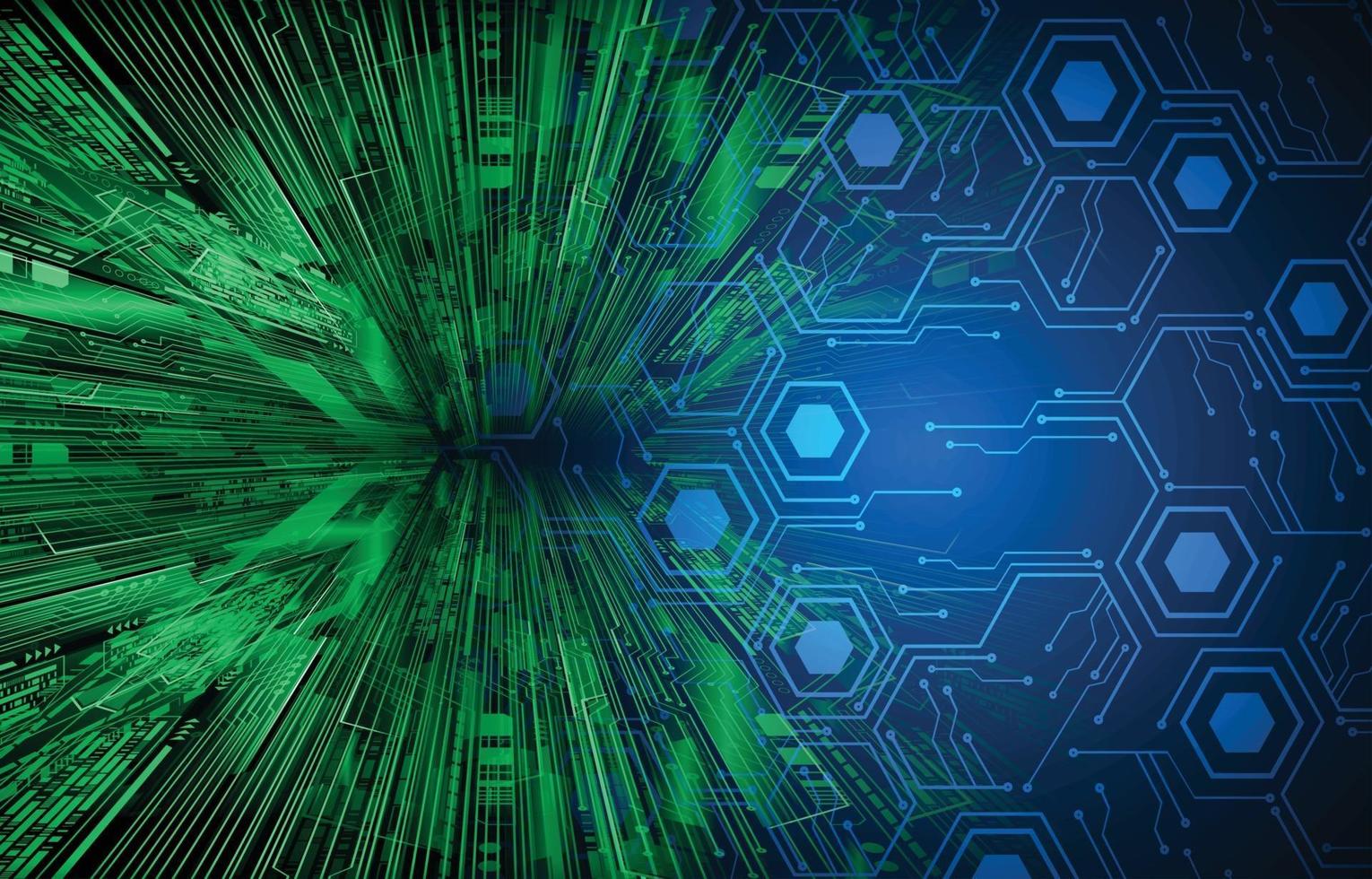 cyber circuit future technology concept background vector