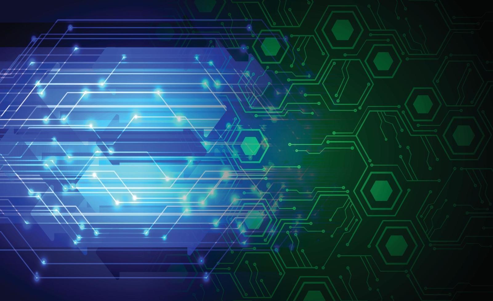 cyber circuit future technology concept background vector