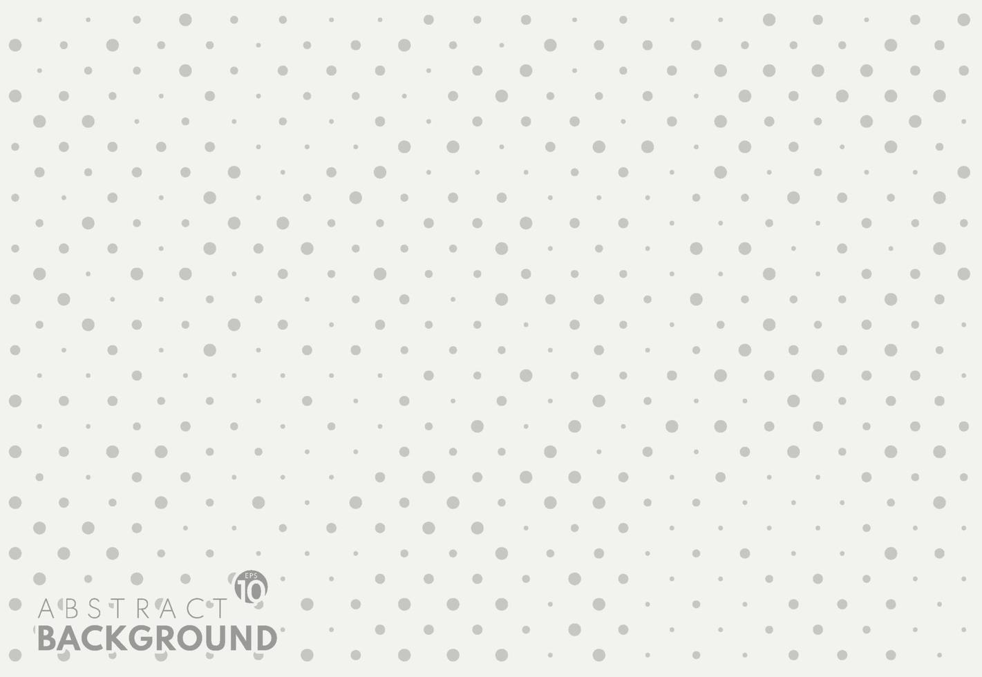 Abstract minimal soft gray random dotted pattern on background. Simple modern texture halftone style. You can use for cover template, poster, banner web, flyer, Print ad. Vector illustration