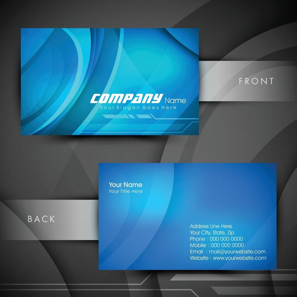 Vector  creative business cards