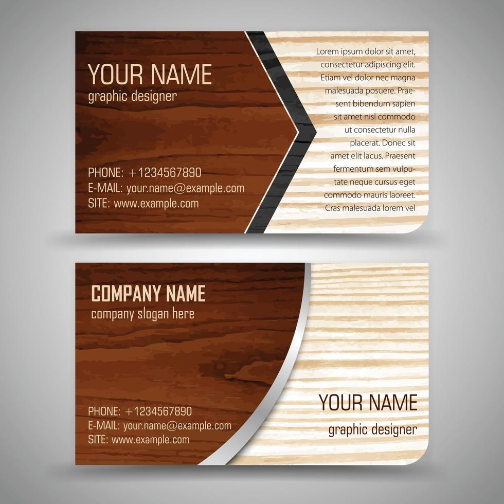 Vector  creative business cards