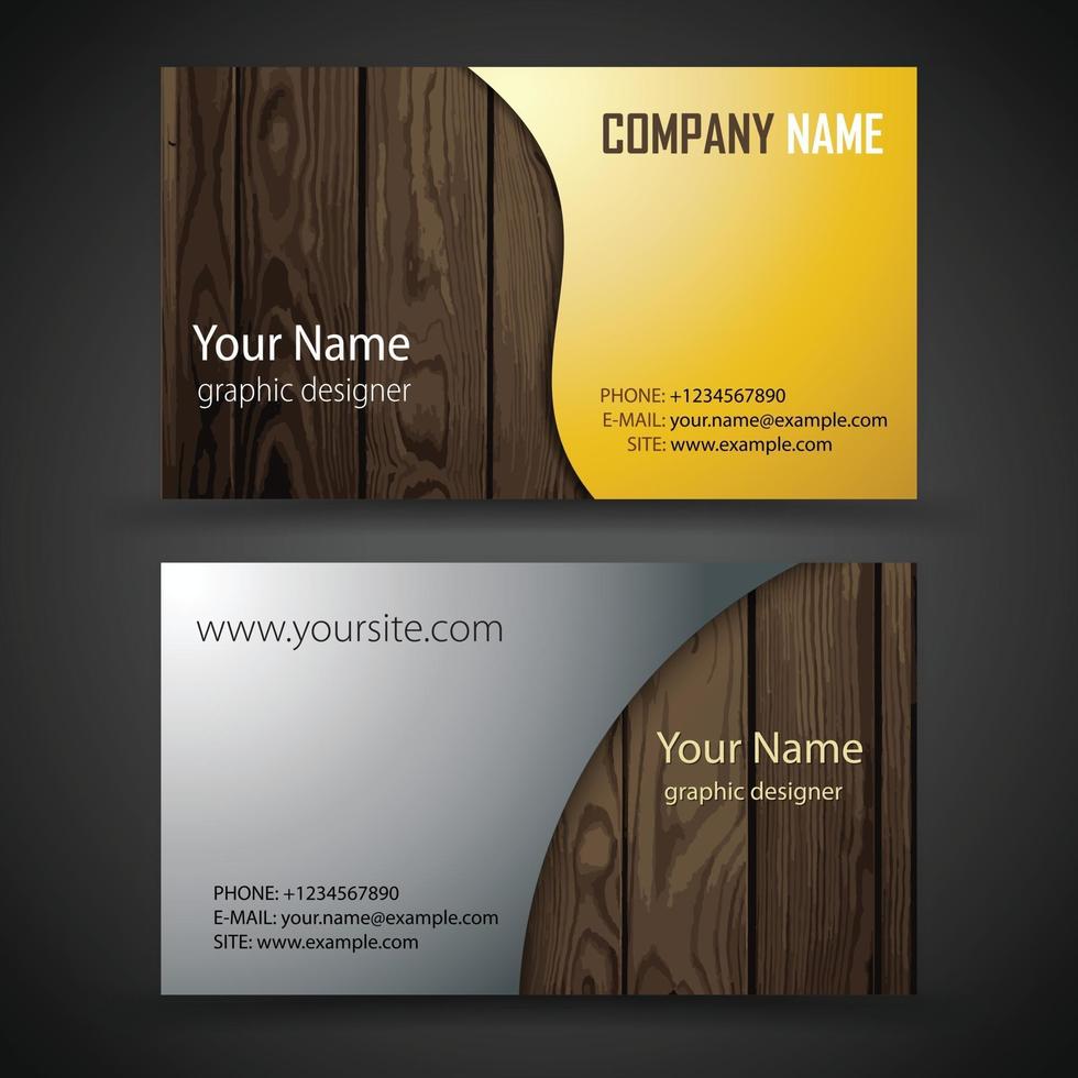 Vector  creative business cards