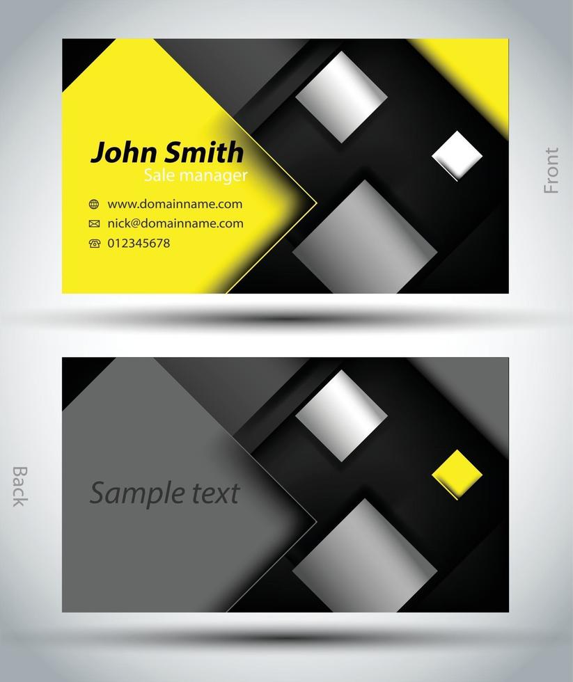 Vector  creative business cards