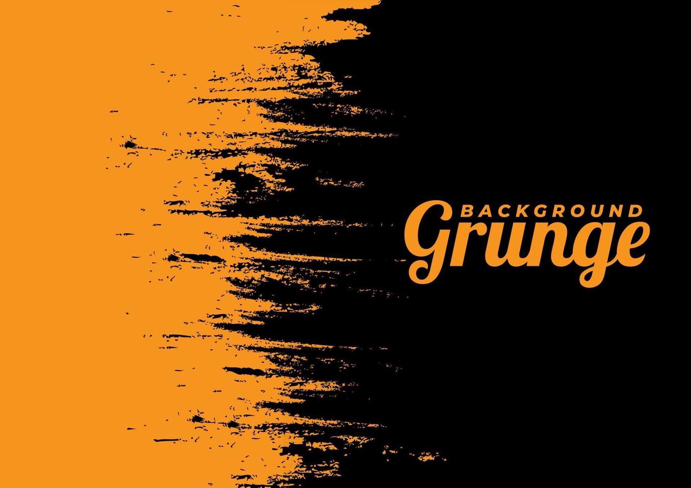 Beautiful Orange Vector Grunge Background