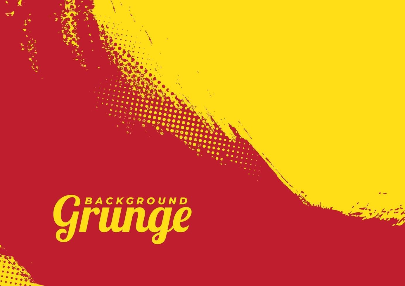 Beautiful Red And Yellow Vector Grunge Background 2774803 Vector Art at