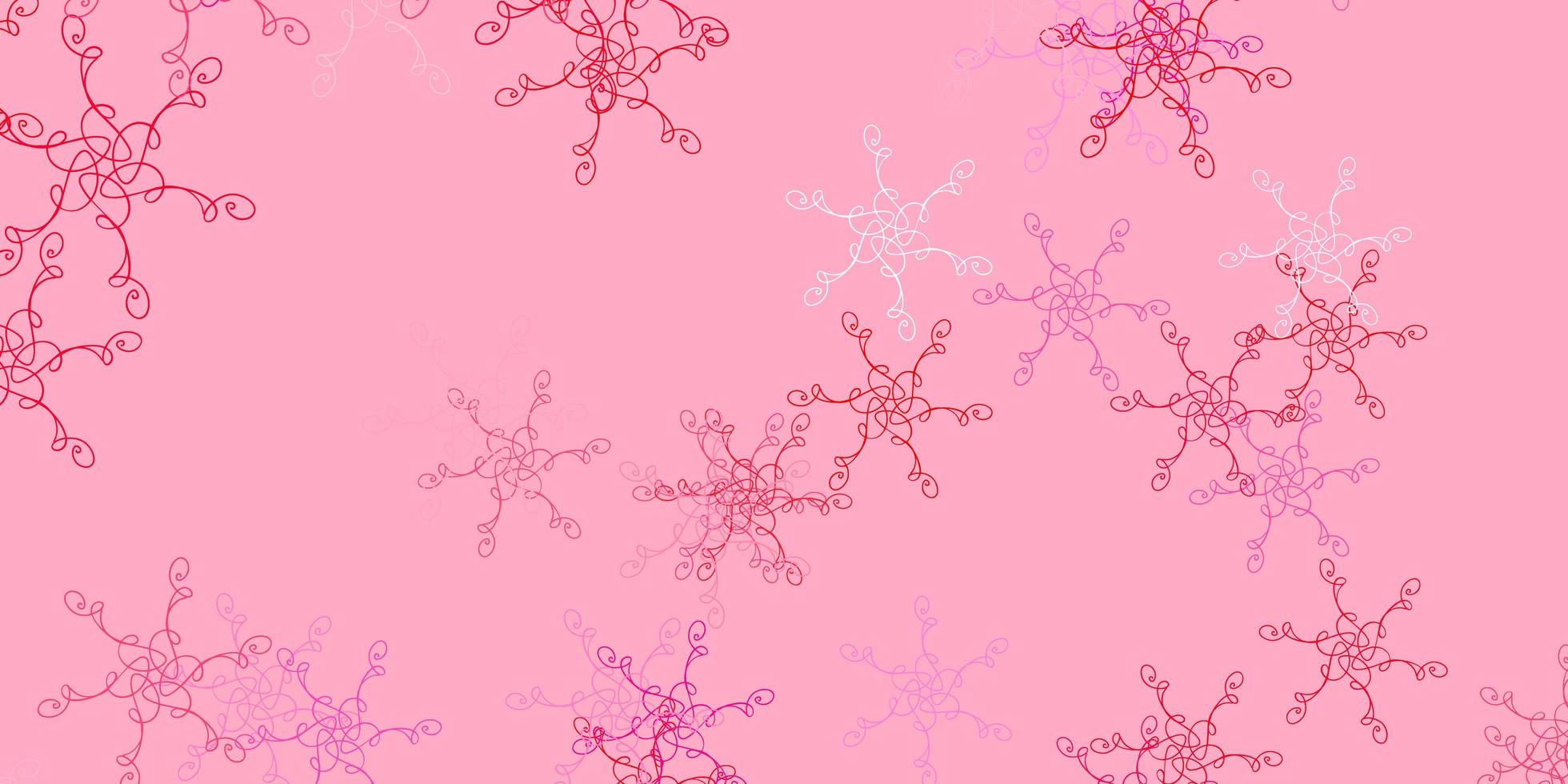 Light Pink vector background with lines.