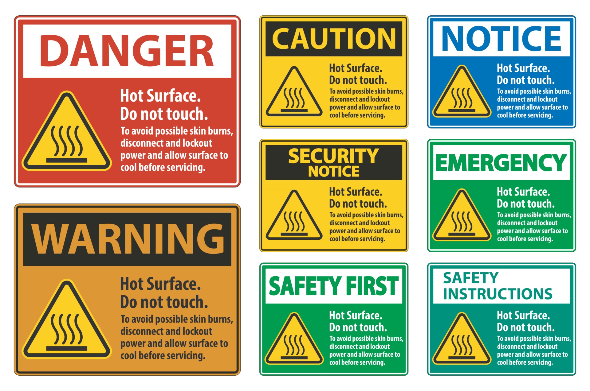 Caution hot surface. Warning signs no speaking. Caution hot surface. Знак горячая поверхность. Осторожно горячая поверхность на английском.