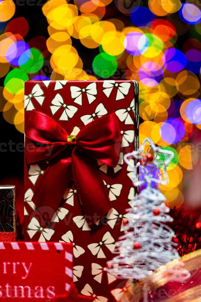 Christmas decoration, Christmas and New Year holidays background photo