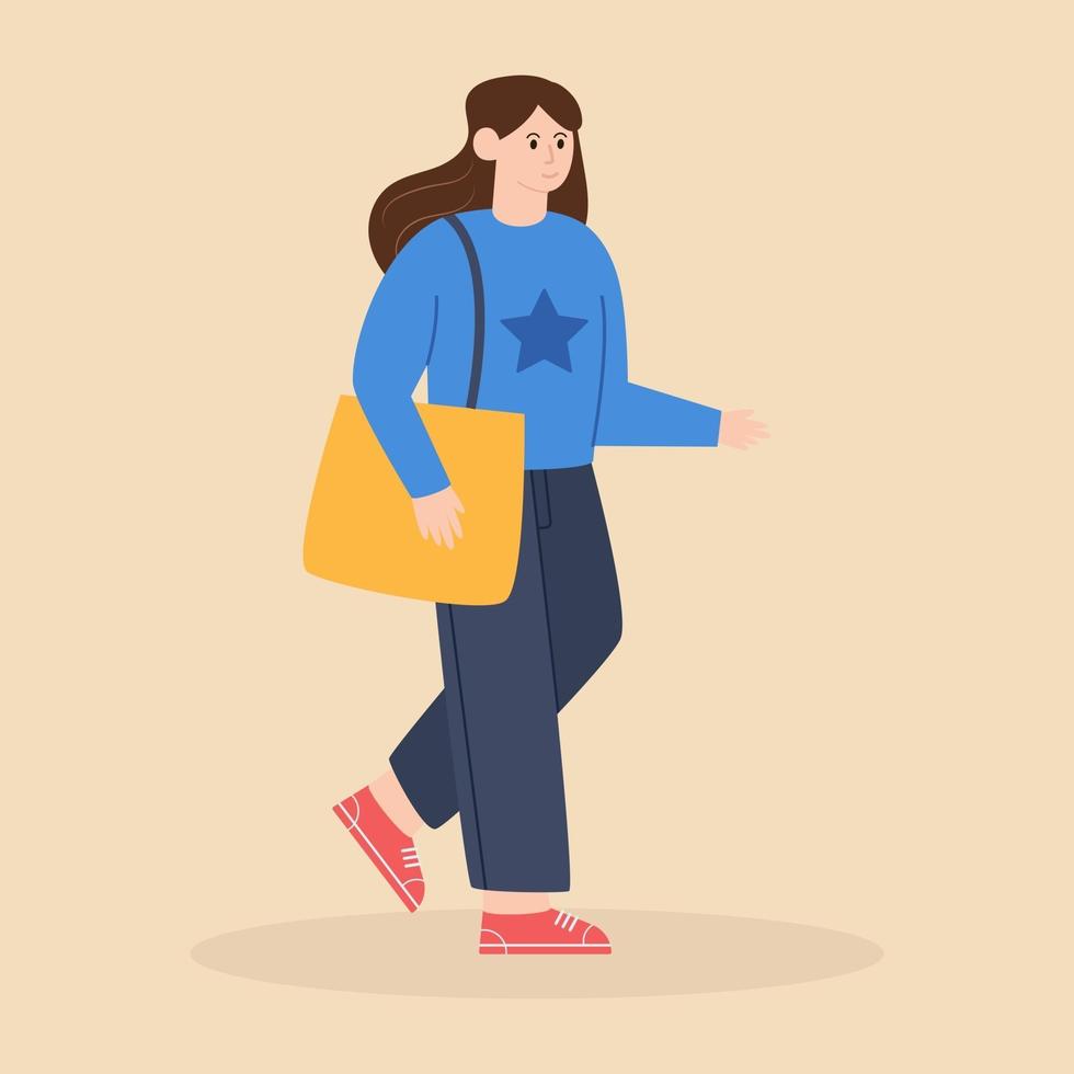 Women Winter  Fashion vector