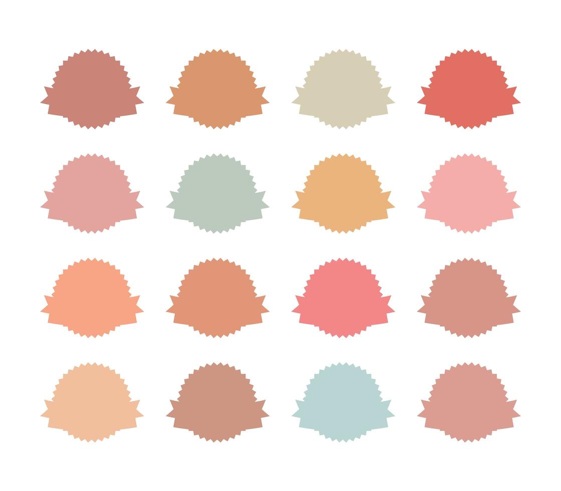 cubre iconos pastel tema femenino para tiendas web vector