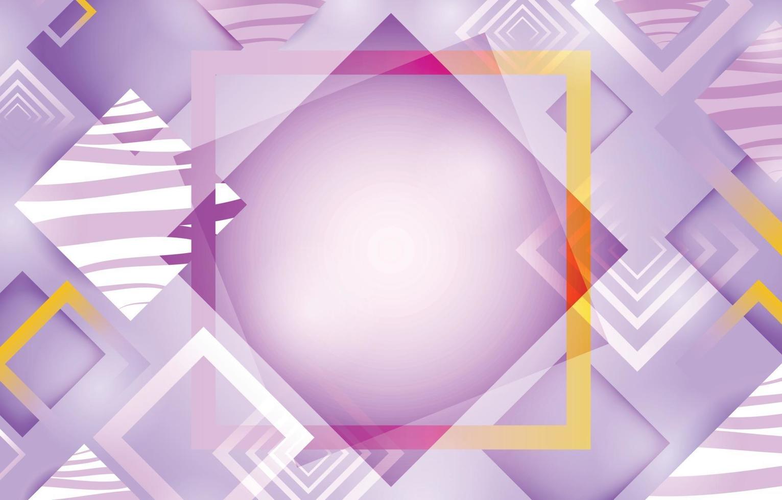 Abstract Geometric Pastel Purple Background Template vector