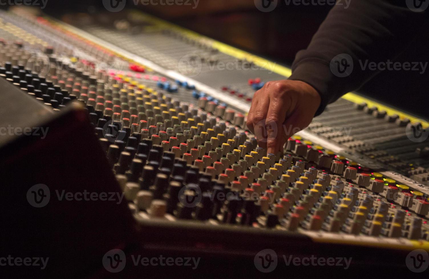 el ingeniero de sonido foto