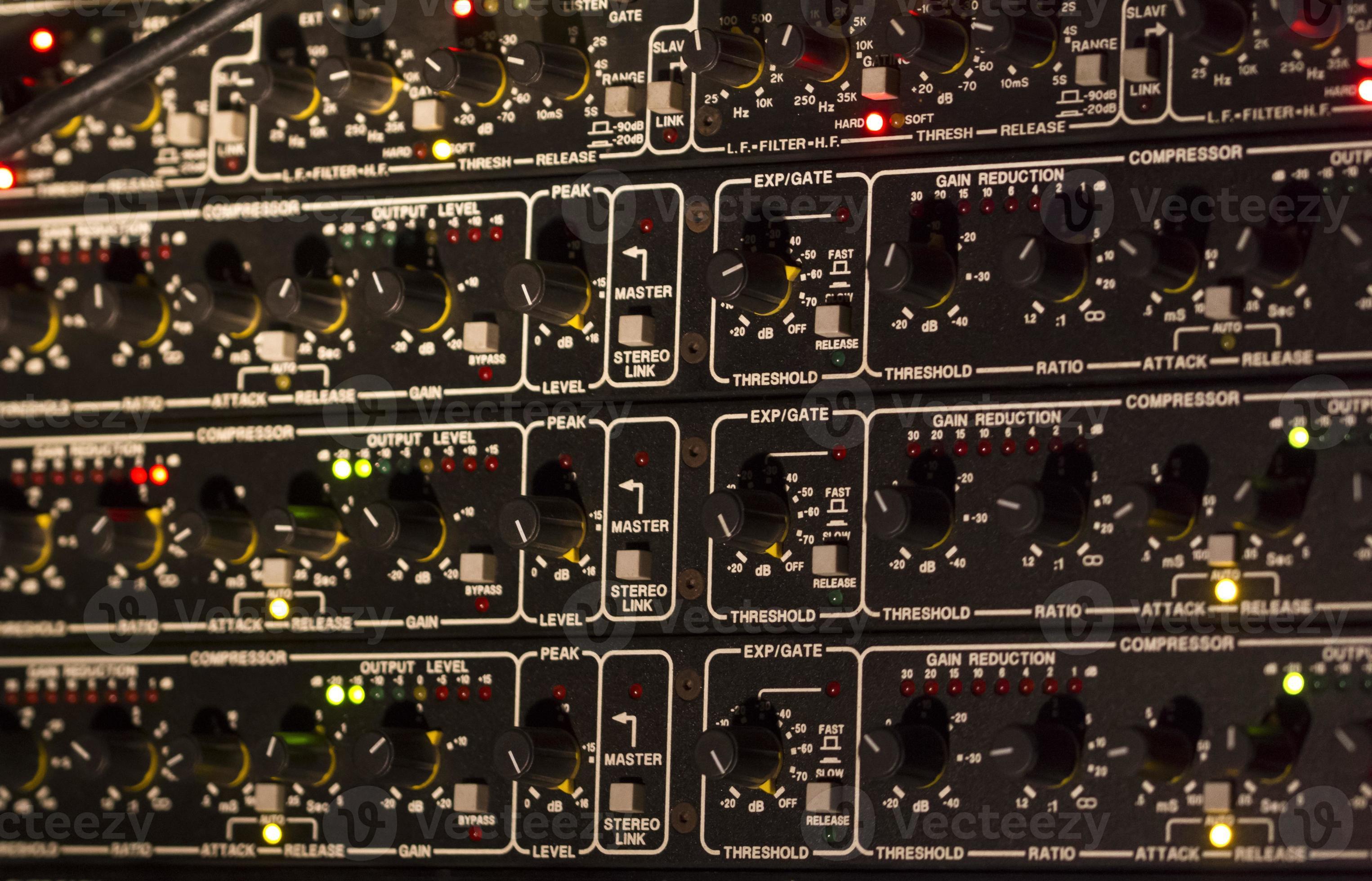 Mixing board closeup 2777895 Stock Photo at Vecteezy